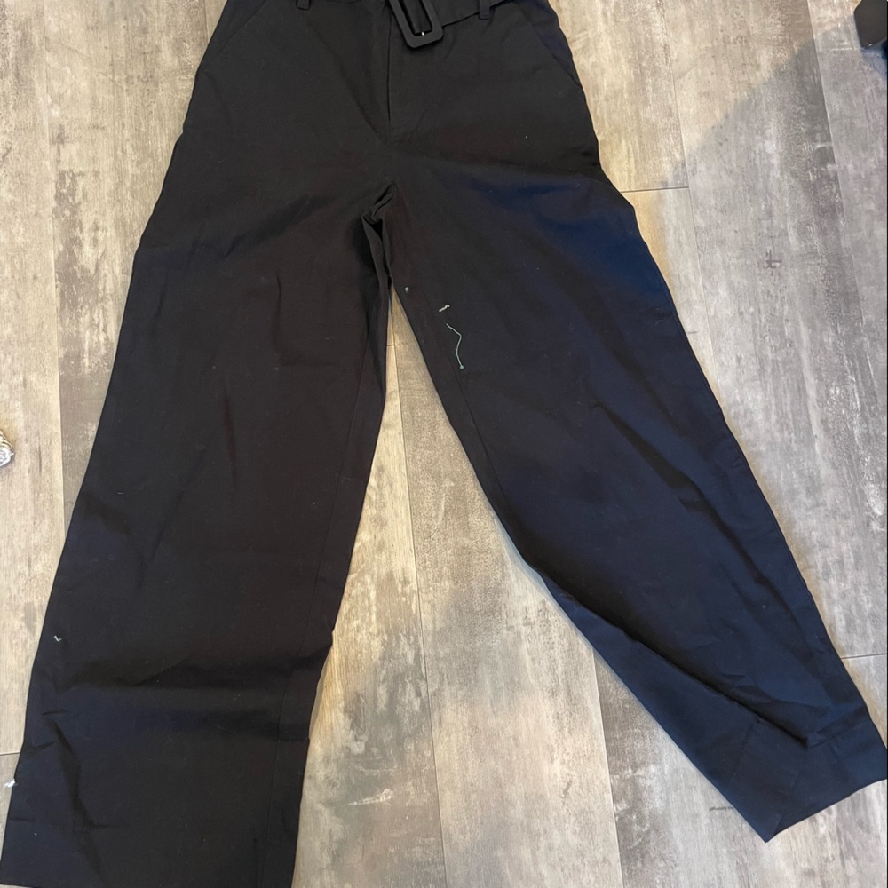 black pants